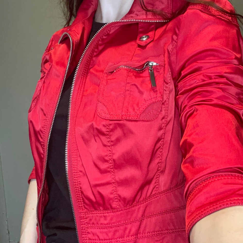 WHBM Red Jacket - Picture 4 of 6